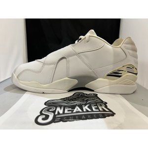 Jordan 8 Retro Low White Metallic Silver - 306157 101 Men's size 12.5